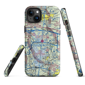 Lake Norman Airpark (14A) VFR Sectional  Tough iPhone Case