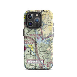 Lake Oroville Landing Area Seaplane Base (O06) VFR Sectional  Tough iPhone Case