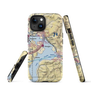 Lake Pend Oreille Seaplane Base (S96) VFR Sectional  Tough iPhone Case