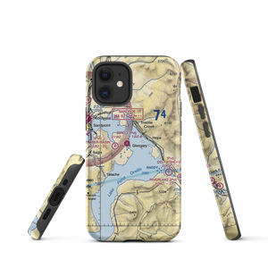 Lake Pend Oreille Seaplane Base (S96) VFR Sectional  Tough iPhone Case