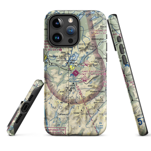 Lake Placid Airport (LKP) VFR Sectional  Tough iPhone Case