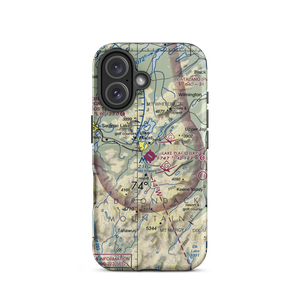 Lake Placid Airport (LKP) VFR Sectional  Tough iPhone Case