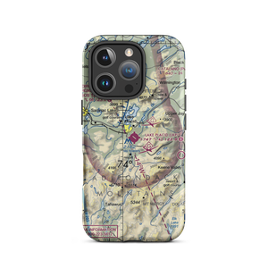 Lake Placid Airport (LKP) VFR Sectional  Tough iPhone Case