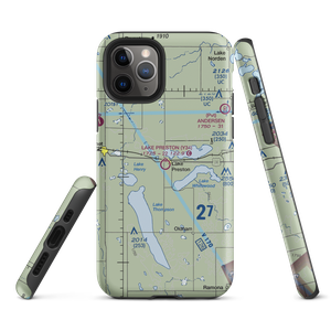 Lake Preston Municipal Airport (Y34) VFR Sectional  Tough iPhone Case