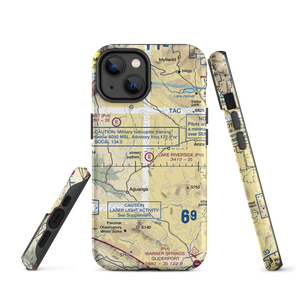 Lake Riverside Estates Airport (54CL) VFR Sectional  Tough iPhone Case