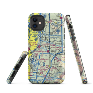 Lake Sawyer Double EE Seaplane Base (WA41) VFR Sectional  Tough iPhone Case