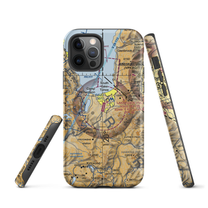 Lake Tahoe Airport (TVL) VFR Sectional  Tough iPhone Case