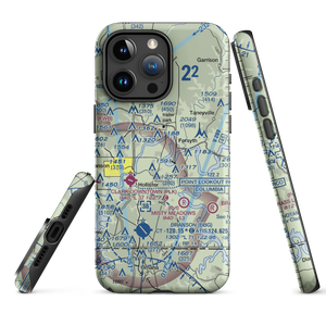 Lake Taney Como Seaplane Base (1MU1) VFR Sectional  Tough iPhone Case