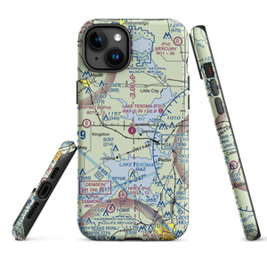 Lake Texoma State Park Airport (F31) VFR Sectional  Tough iPhone Case