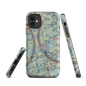 Lake View Airport (TN10) VFR Sectional  Tough iPhone Case
