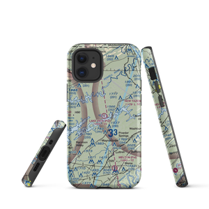 Lake View Airport (TN10) VFR Sectional  Tough iPhone Case