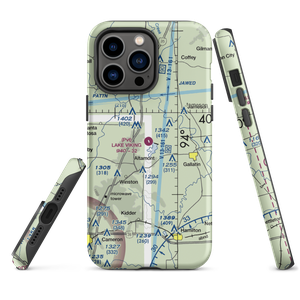 Lake Viking Airport (1MO3) VFR Sectional  Tough iPhone Case