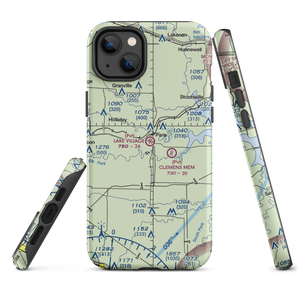 Lake Village Airport (MU40) VFR Sectional  Tough iPhone Case