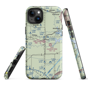 Lake Village Airport (MU40) VFR Sectional  Tough iPhone Case