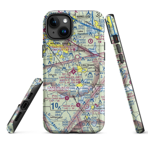 Lake Wales Municipal Airport (X07) VFR Sectional  Tough iPhone Case