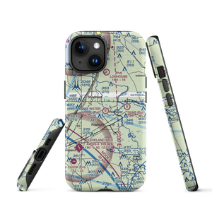 Lake Water Wheel Airport (XS99) VFR Sectional  Tough iPhone Case