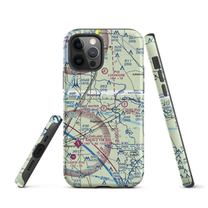 Lake Water Wheel Airport (XS99) VFR Sectional  Tough iPhone Case