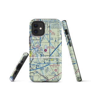 Lake X Airport (57FA) VFR Sectional  Tough iPhone Case