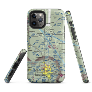 Lake Zumbro Seaplane Base (8MN0) VFR Sectional  Tough iPhone Case