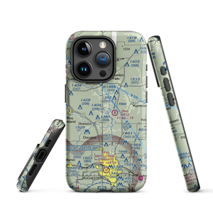 Lake Zumbro Seaplane Base (8MN0) VFR Sectional  Tough iPhone Case