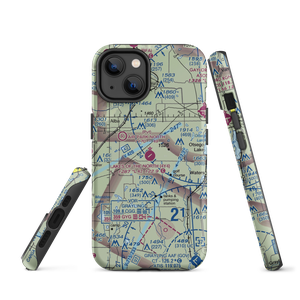 Lakes of the North Airport (4Y4) VFR Sectional  Tough iPhone Case