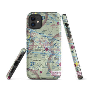 Lakeside Beach Airport (0XS6) VFR Sectional  Tough iPhone Case