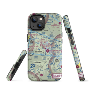 Lakeside Beach Airport (0XS6) VFR Sectional  Tough iPhone Case