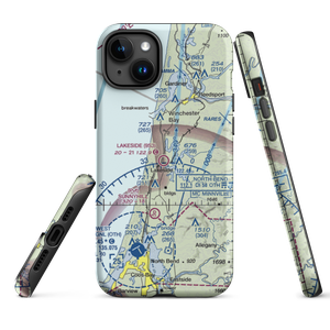 Lakeside State Airport (9S3) VFR Sectional  Tough iPhone Case