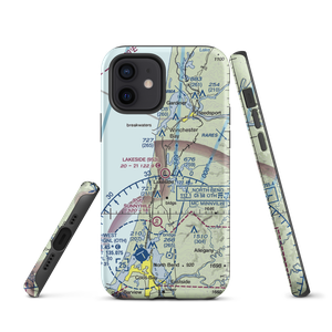 Lakeside State Airport (9S3) VFR Sectional  Tough iPhone Case