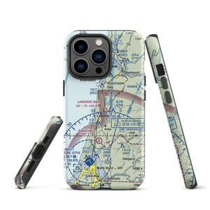 Lakeside State Airport (9S3) VFR Sectional  Tough iPhone Case