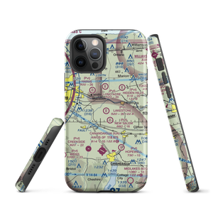 Lakestone Farm Airport (NY11) VFR Sectional  Tough iPhone Case