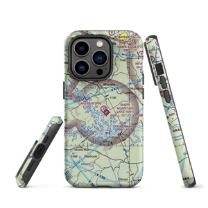 Lakeview Aerodrome (VA68) VFR Sectional  Tough iPhone Case