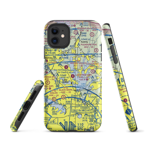 Lakeview Airport (30F) VFR Sectional  Tough iPhone Case