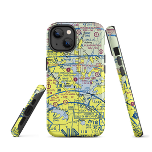 Lakeview Airport (30F) VFR Sectional  Tough iPhone Case