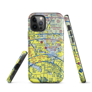 Lakeview Airport (30F) VFR Sectional  Tough iPhone Case