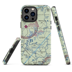 Lakeview Airport (69KY) VFR Sectional  Tough iPhone Case