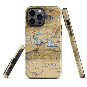 Lakeview Airport (MT46) VFR Sectional  Tough iPhone Case