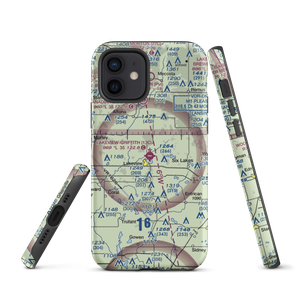 Lakeview-Airport-Griffith Field (13C) VFR Sectional  Tough iPhone Case