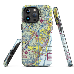 Lakewood Airport (N12) VFR Sectional  Tough iPhone Case