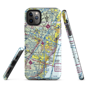 Lakewood Airport (N12) VFR Sectional  Tough iPhone Case