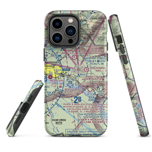Lakloey Air Park (AK22) VFR Sectional  Tough iPhone Case