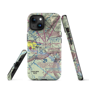 Lakloey Air Park (AK22) VFR Sectional  Tough iPhone Case