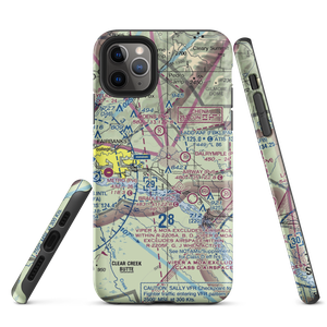 Lakloey Air Park (AK22) VFR Sectional  Tough iPhone Case