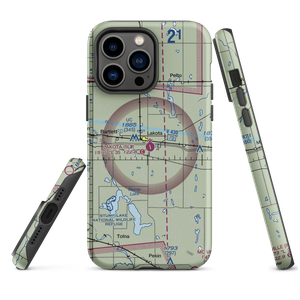 Lakota Municipal Airport (5L0) VFR Sectional  Tough iPhone Case