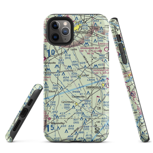 Lamar Airport (SC19) VFR Sectional  Tough iPhone Case