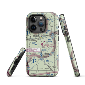 Lamar County Airport (M55) VFR Sectional  Tough iPhone Case