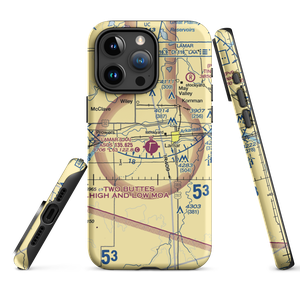 Lamar Municipal Airport (LAA) VFR Sectional  Tough iPhone Case