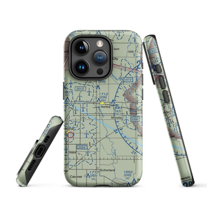 Lambert Fechter Municipal Airport (0Y4) VFR Sectional  Tough iPhone Case