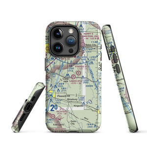 Lambs Field (0MU7) VFR Sectional  Tough iPhone Case