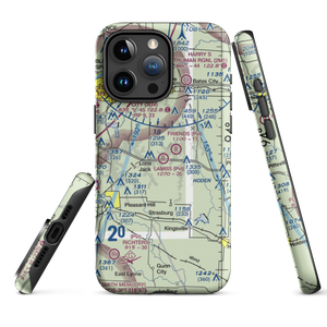 Lambs Field (0MU7) VFR Sectional  Tough iPhone Case